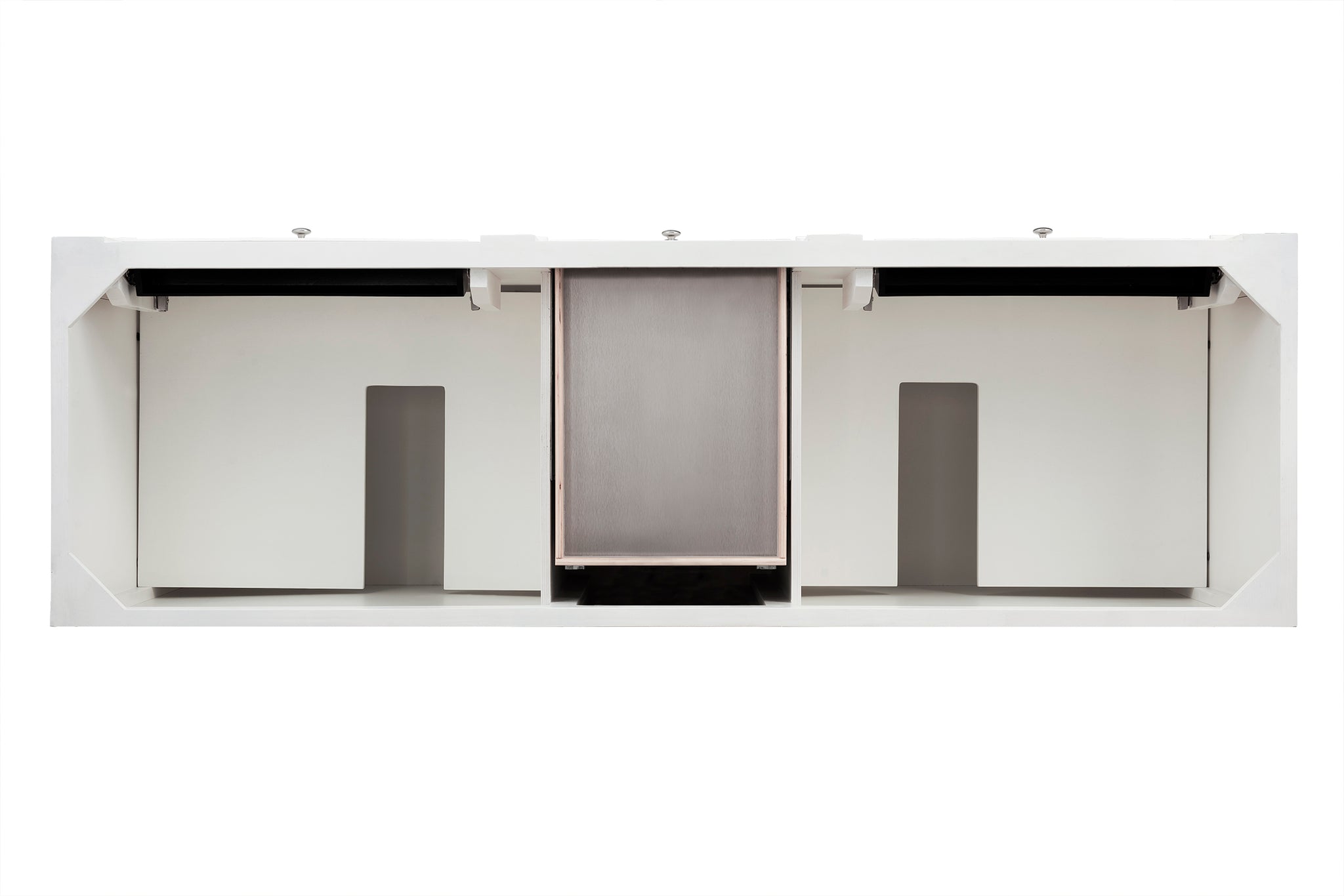 James Martin Bristol 72" Double Bathroom Vanity, Bright White, view 21
