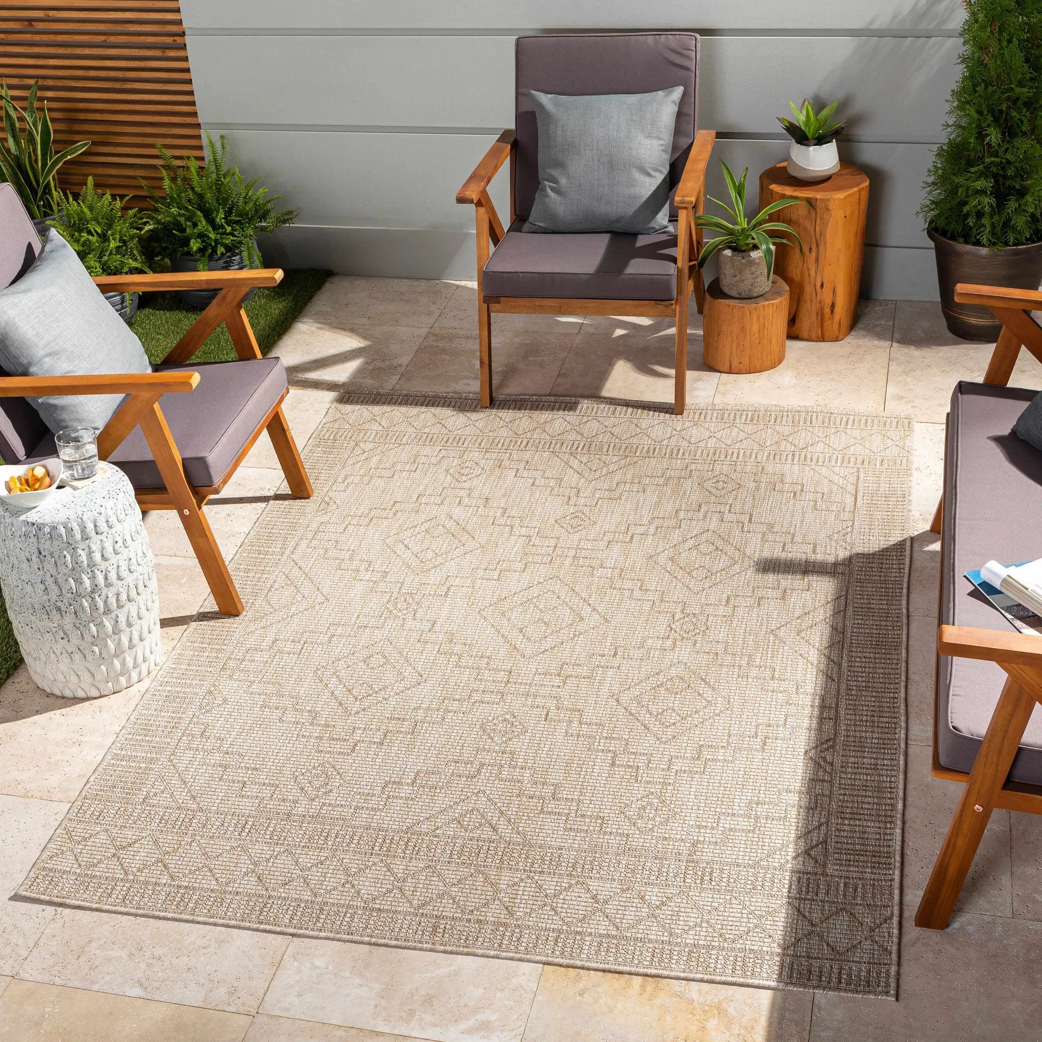 Lucea Indoor & Outdoor Rug - Clearance by Boutique Rugs