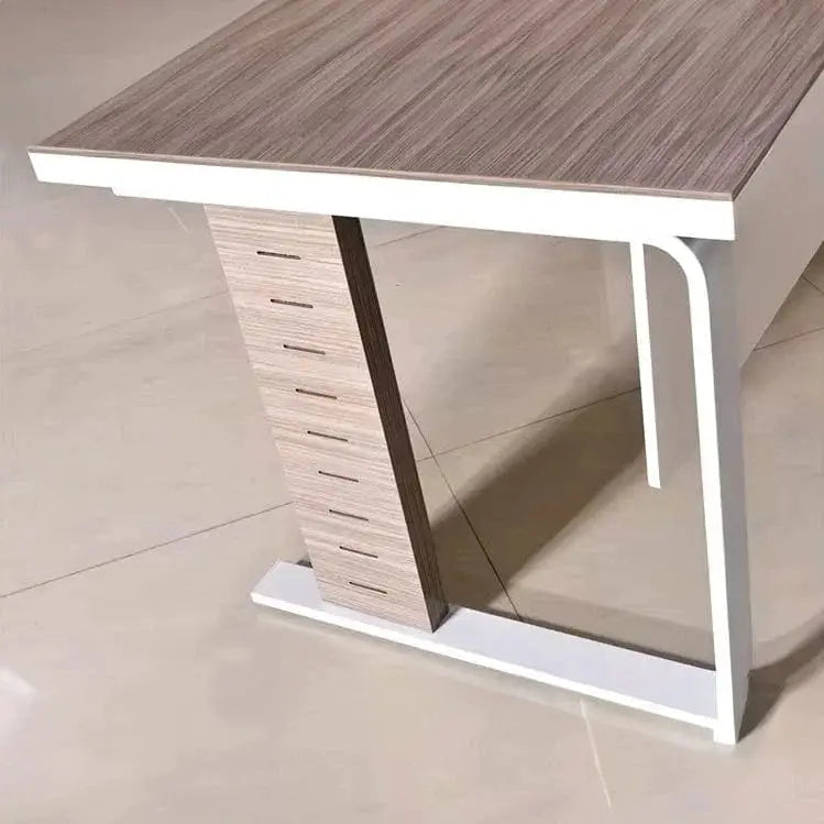 Vesper · Executive Desk w/ Mobile Storage by Arc Grove