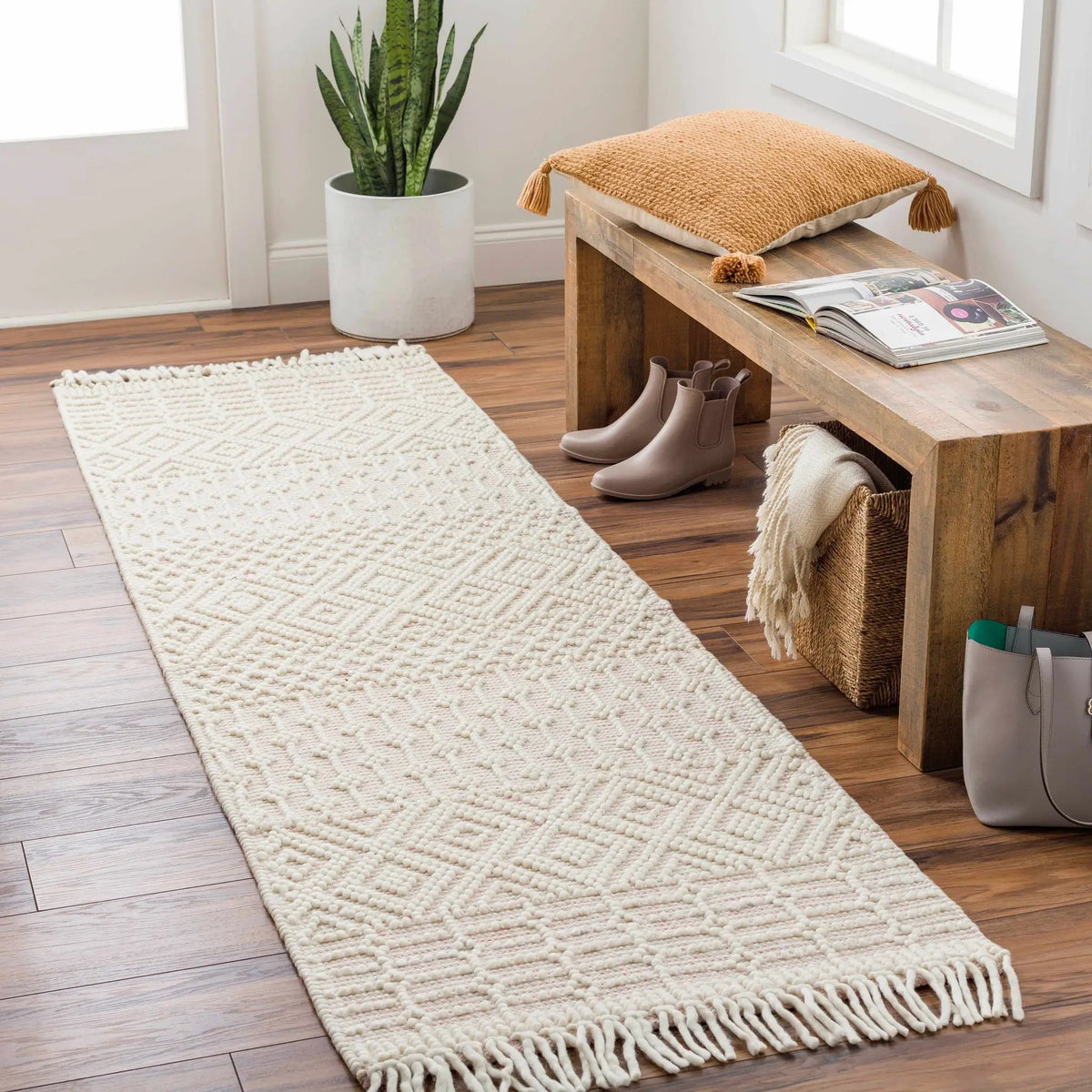 Luyu Area Rug - Clearance, installed in a room 2