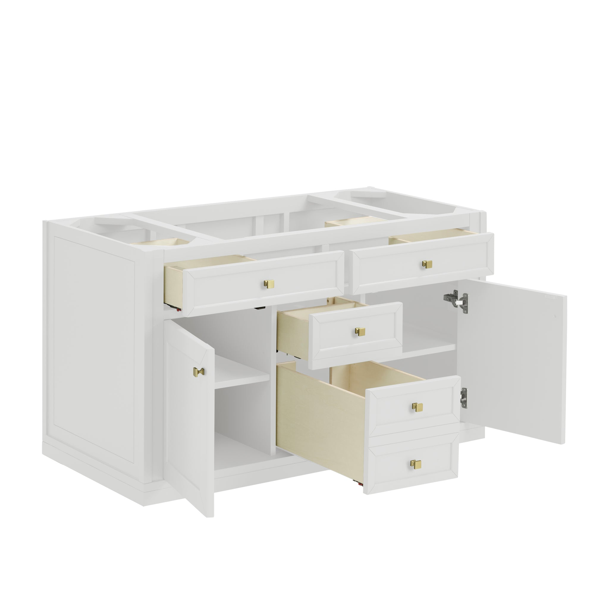 James Martin Chicago 48" Single Bathroom Vanity, Glossy White, view 26