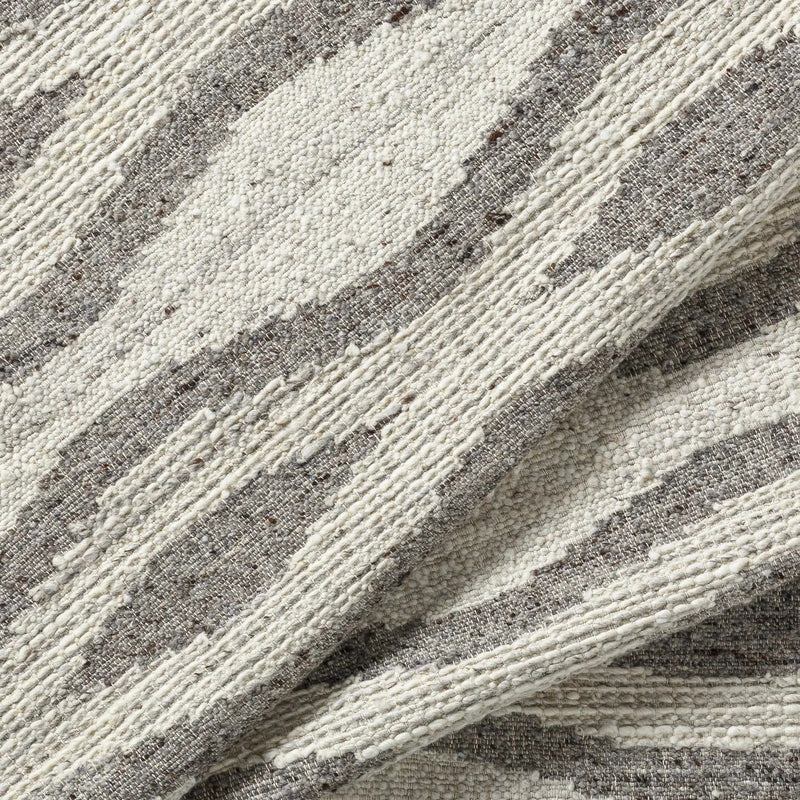 Lavalwaves Hand Woven Flatweave Wool Carpet - Clearance by Boutique Rugs