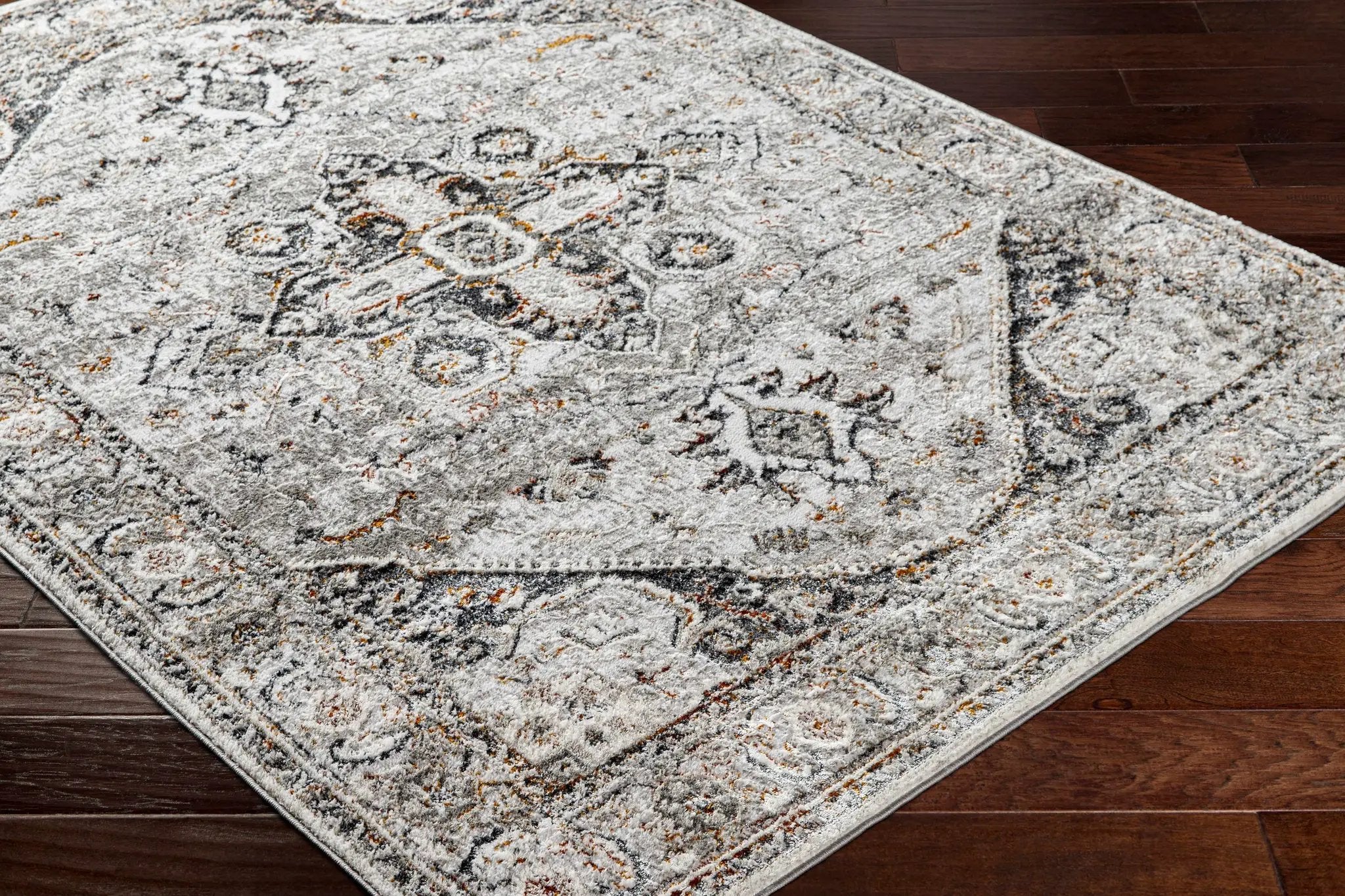 Liverpool Dark Gray Area Rug - Clearance by Boutique Rugs