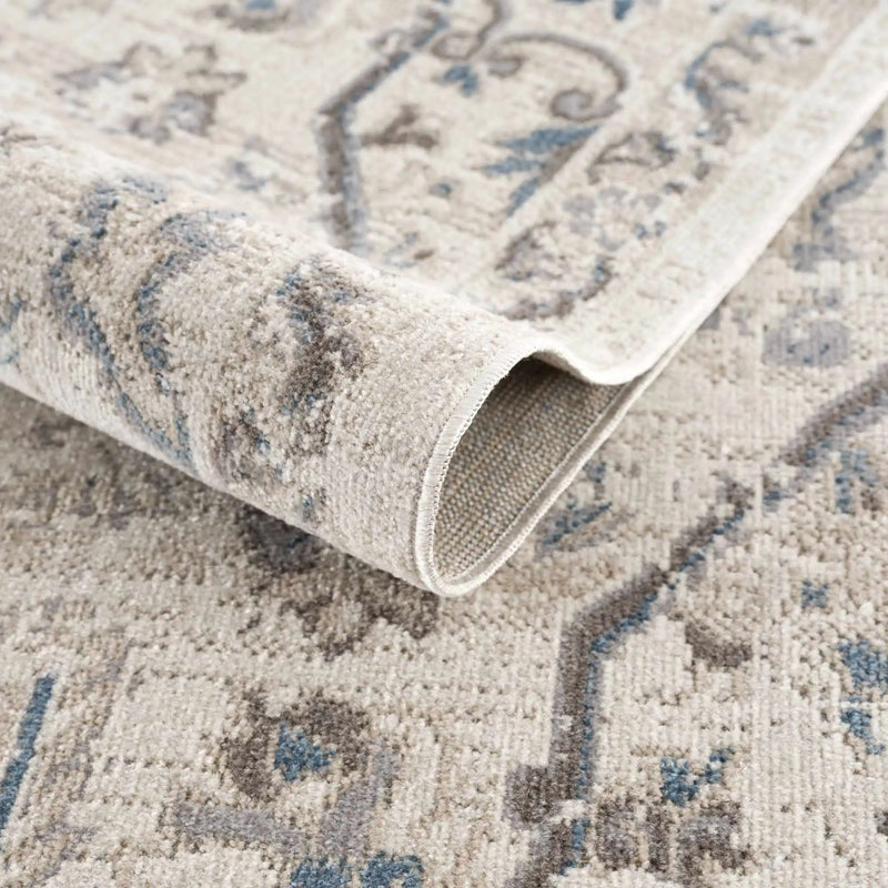 Cabacungan Cream Washable Area Rug - Clearance by Boutique Rugs
