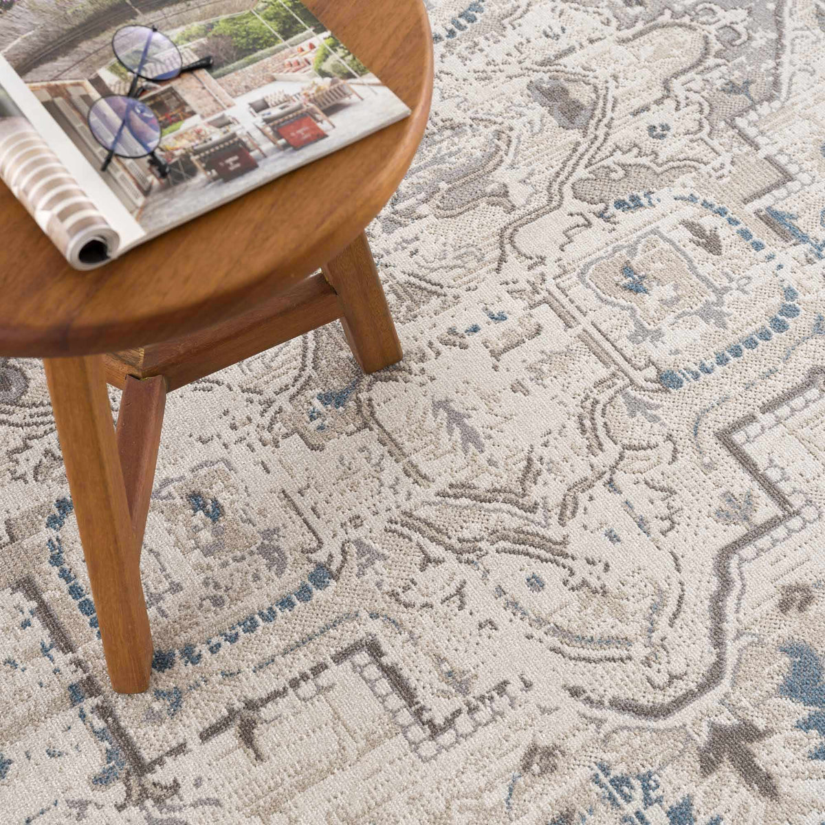 Cabacungan Cream Washable Area Rug - Clearance, photo 7 of 11