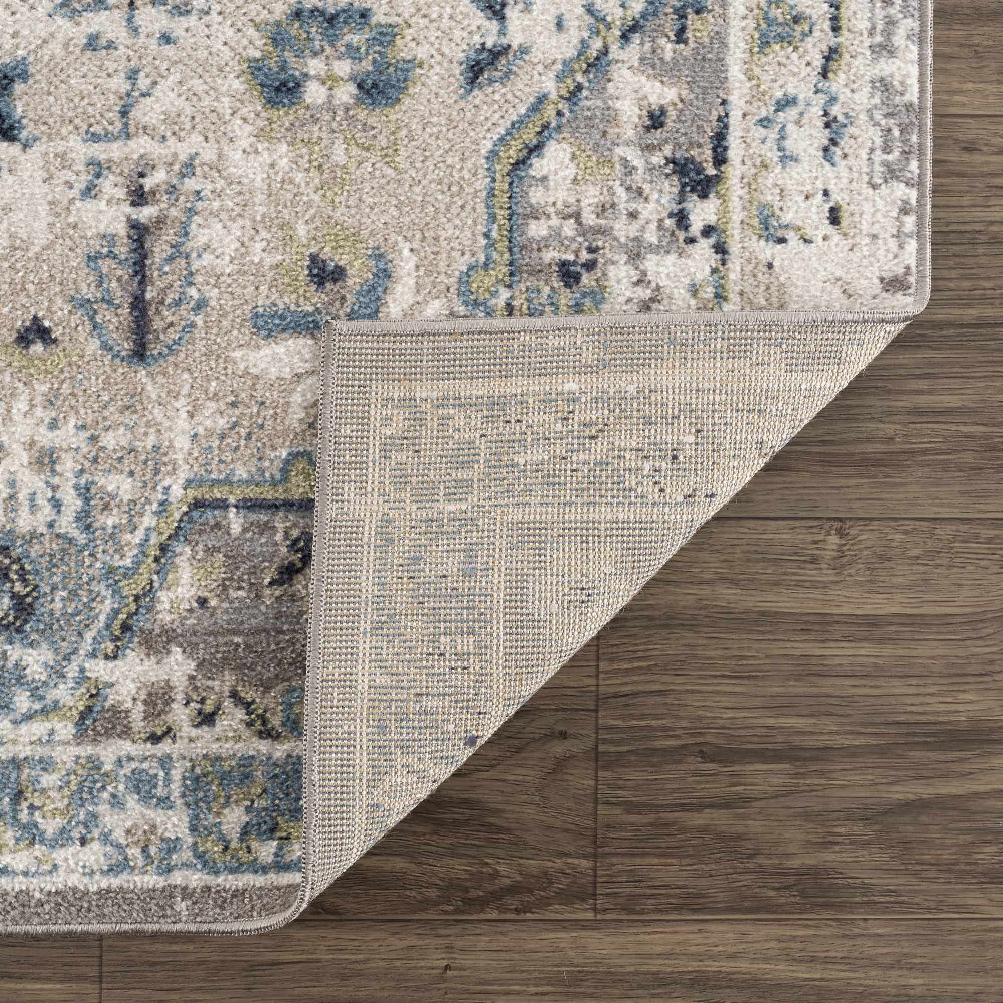 Cabacungan Gray & Blue Washable Area Rug by Boutique Rugs