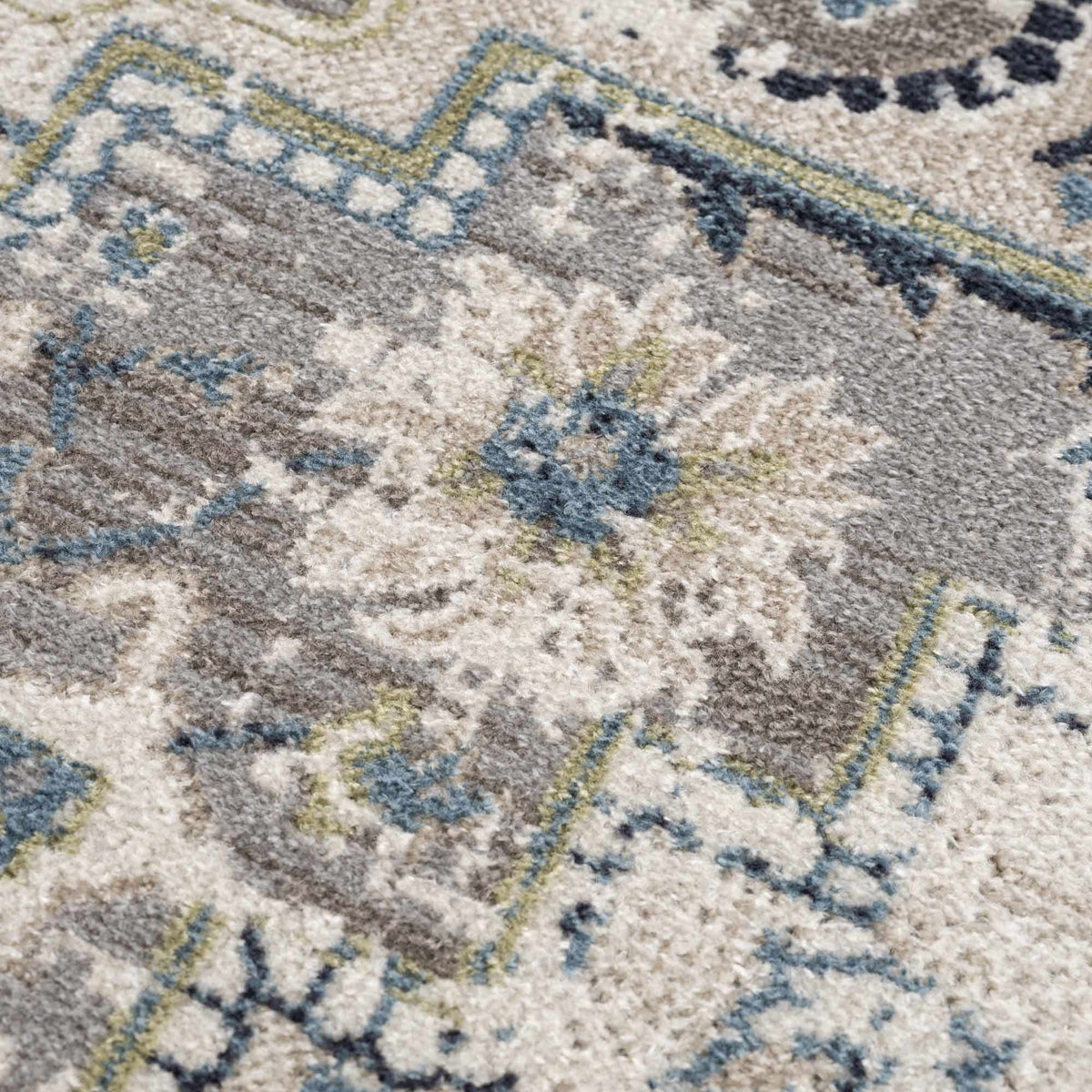 Cabacungan Gray & Blue Washable Area Rug, photo 20 of 20