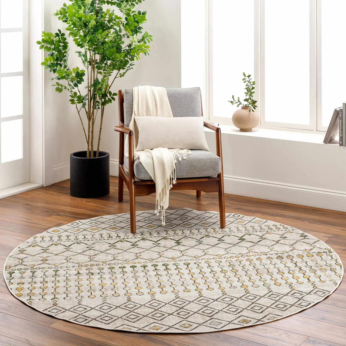 Alanyurt Washable Area Rug - Clearance, installed in a room 4