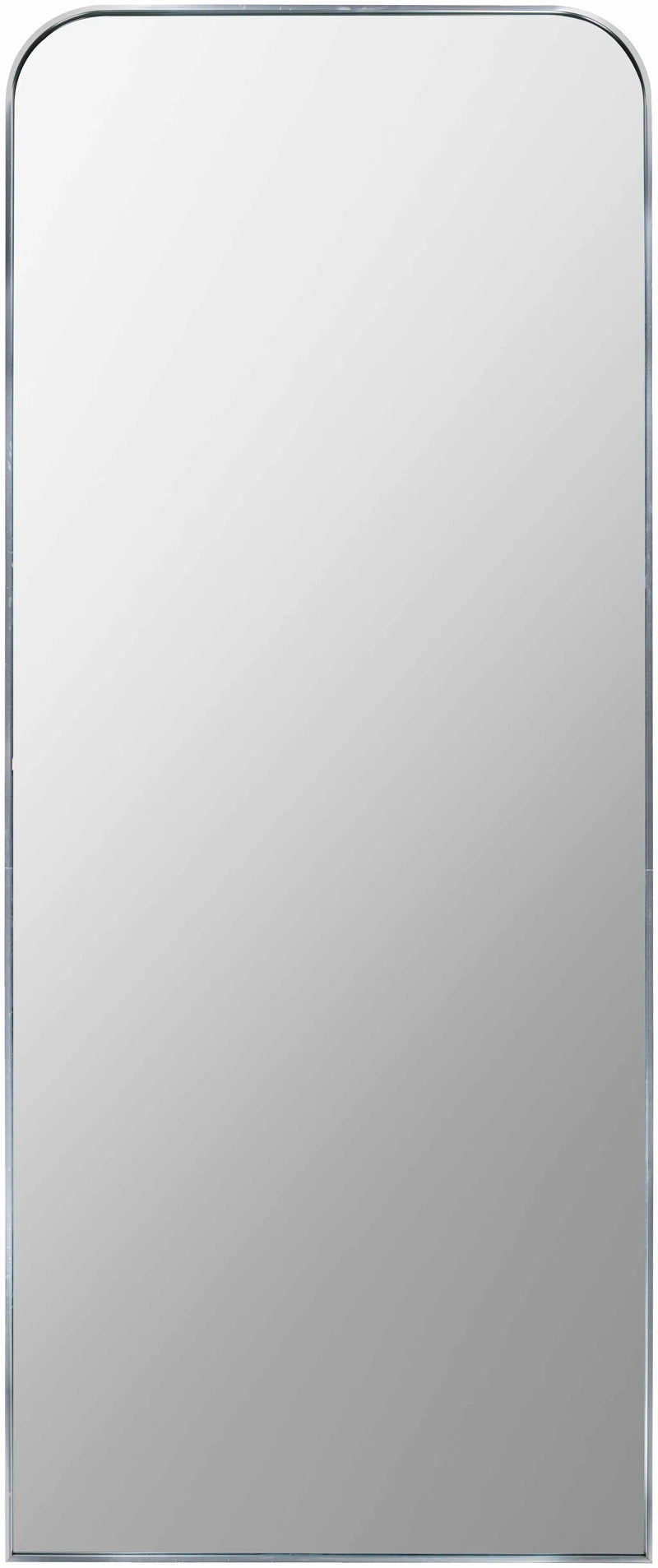 Lavezzola Metallic Silver Mirror - Clearance by Boutique Rugs