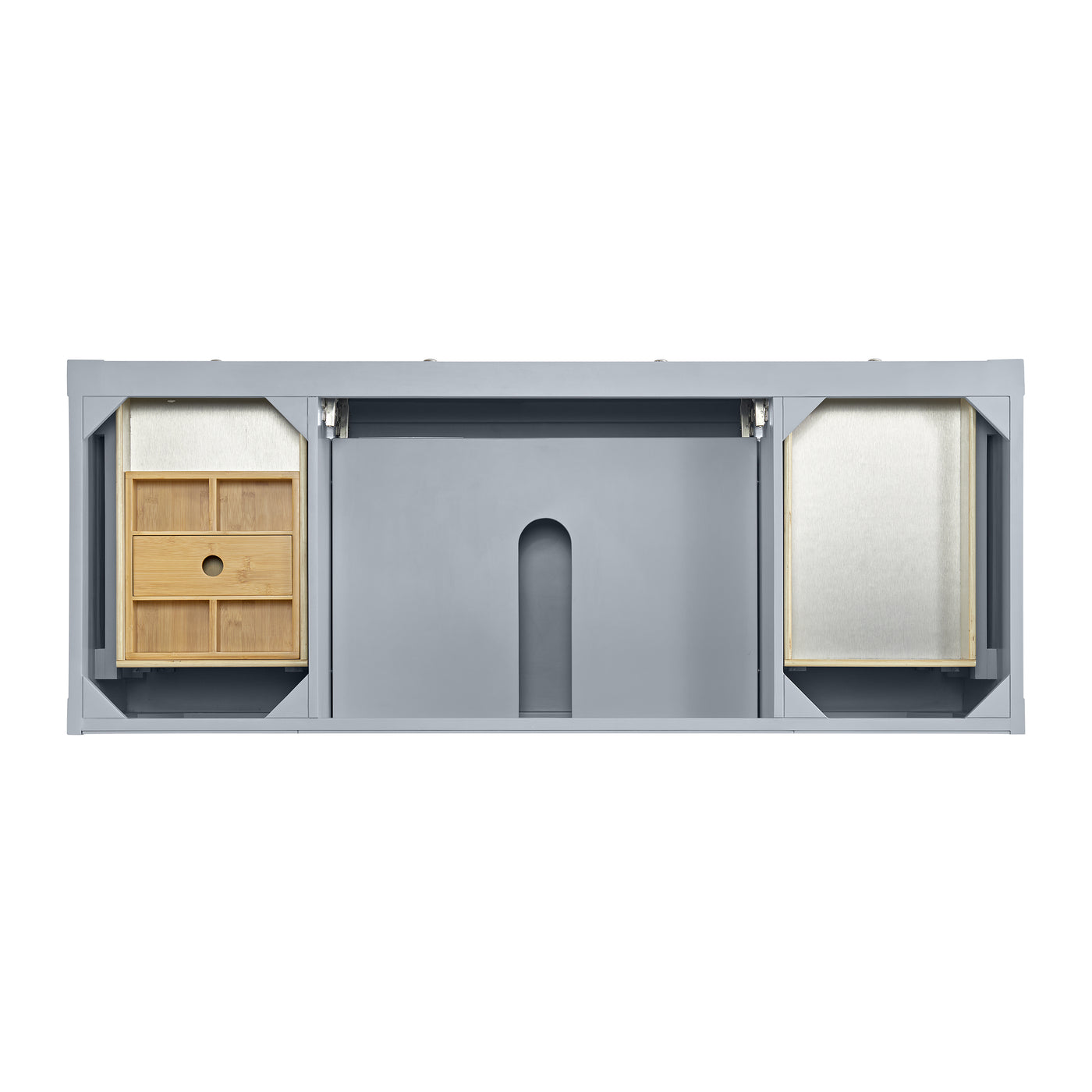 James Martin Breckenridge 60" Single Bathroom Vanity, Serenity Blue, view 19