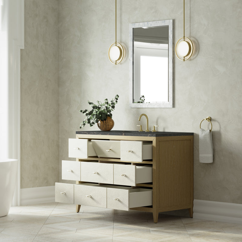 James Martin Celeste 48" Single Bathroom Vanity, Sunwashed Oak, view 9