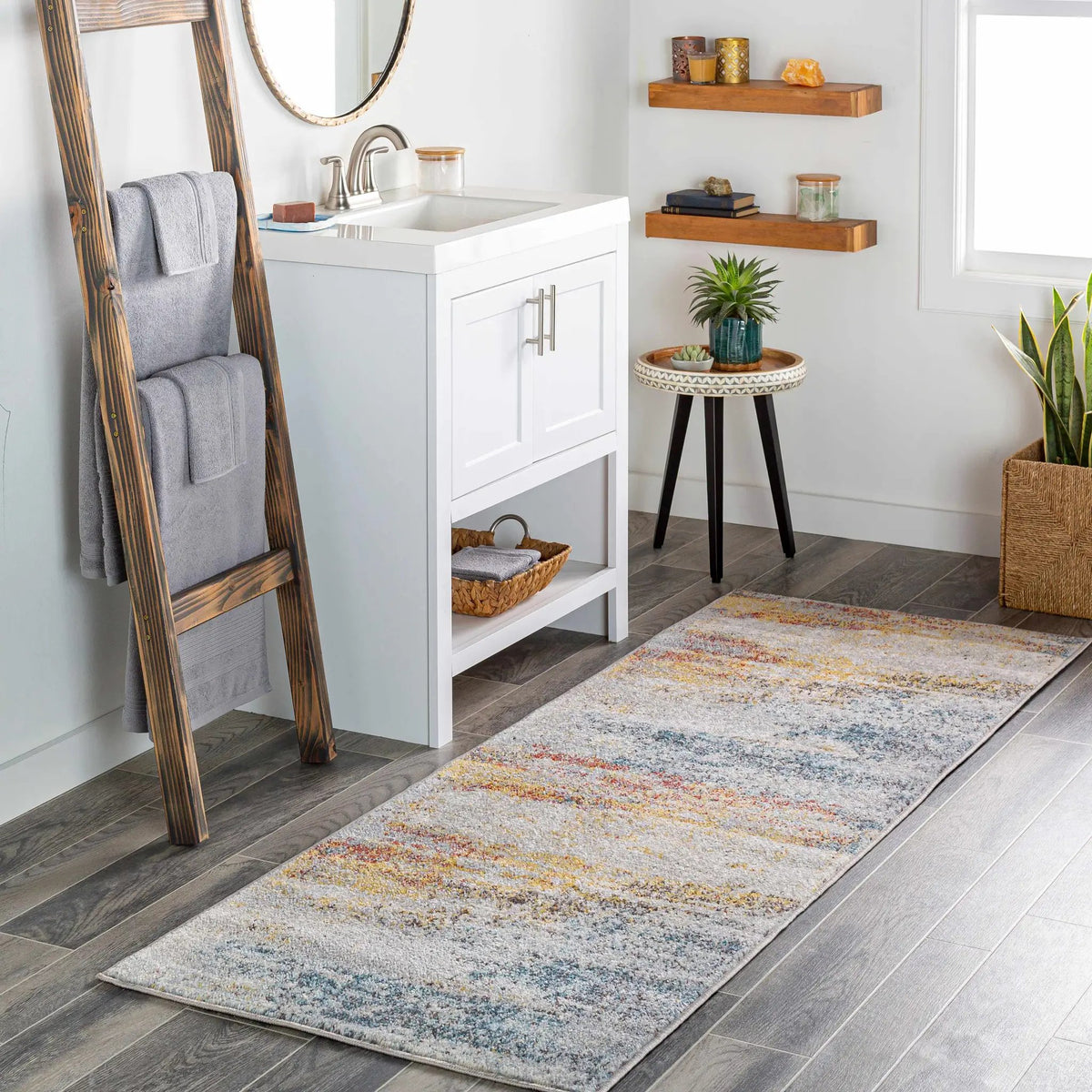 Alexandra Area Rug, installed in a room 2