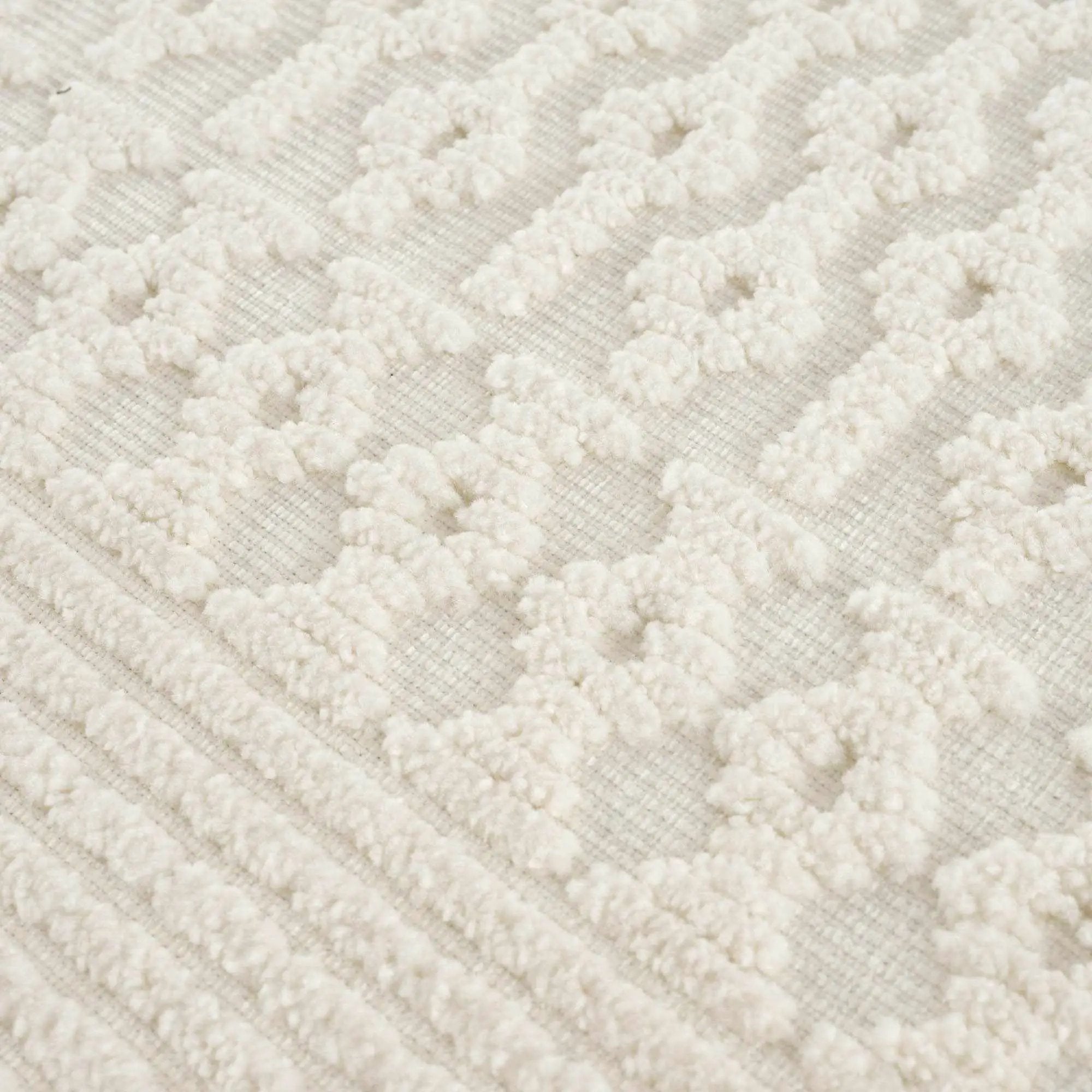 Drago White Washable Area Rug by Boutique Rugs
