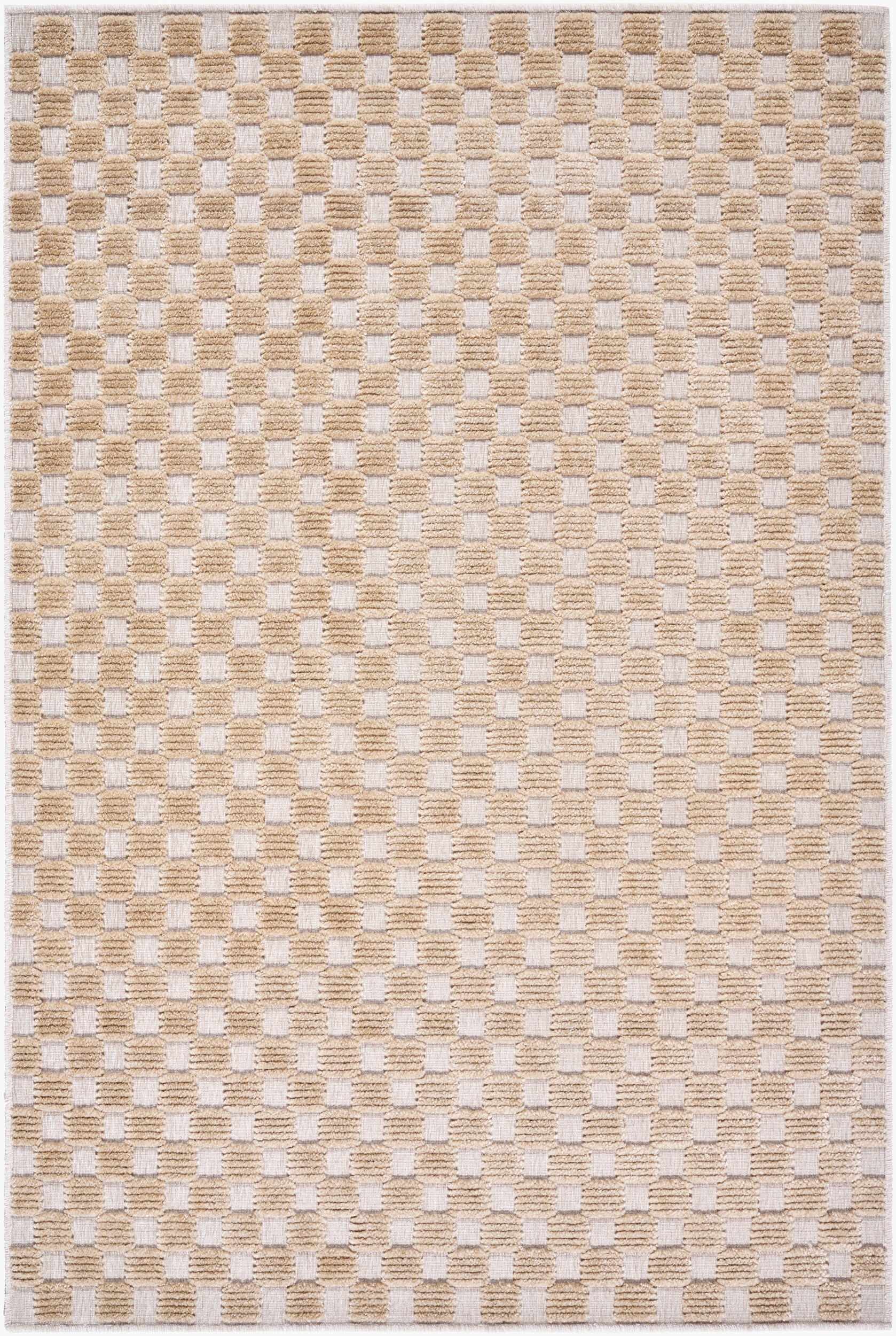 Anthea Beige Washable Area Rug by Boutique Rugs