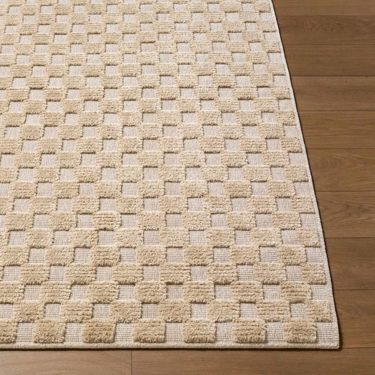 Anthea Beige Washable Area Rug, photo 7 of 8