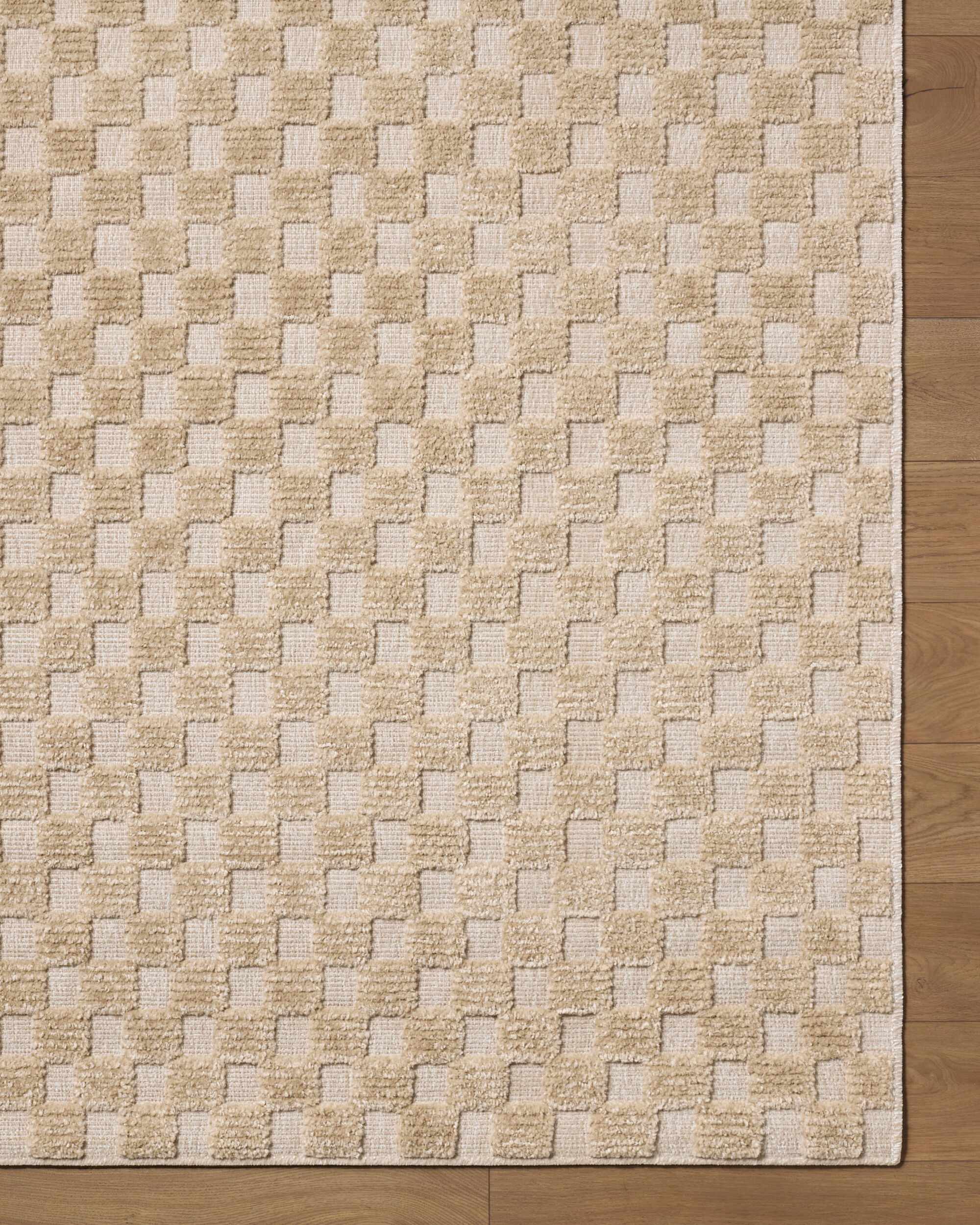 Anthea Beige Washable Area Rug by Boutique Rugs