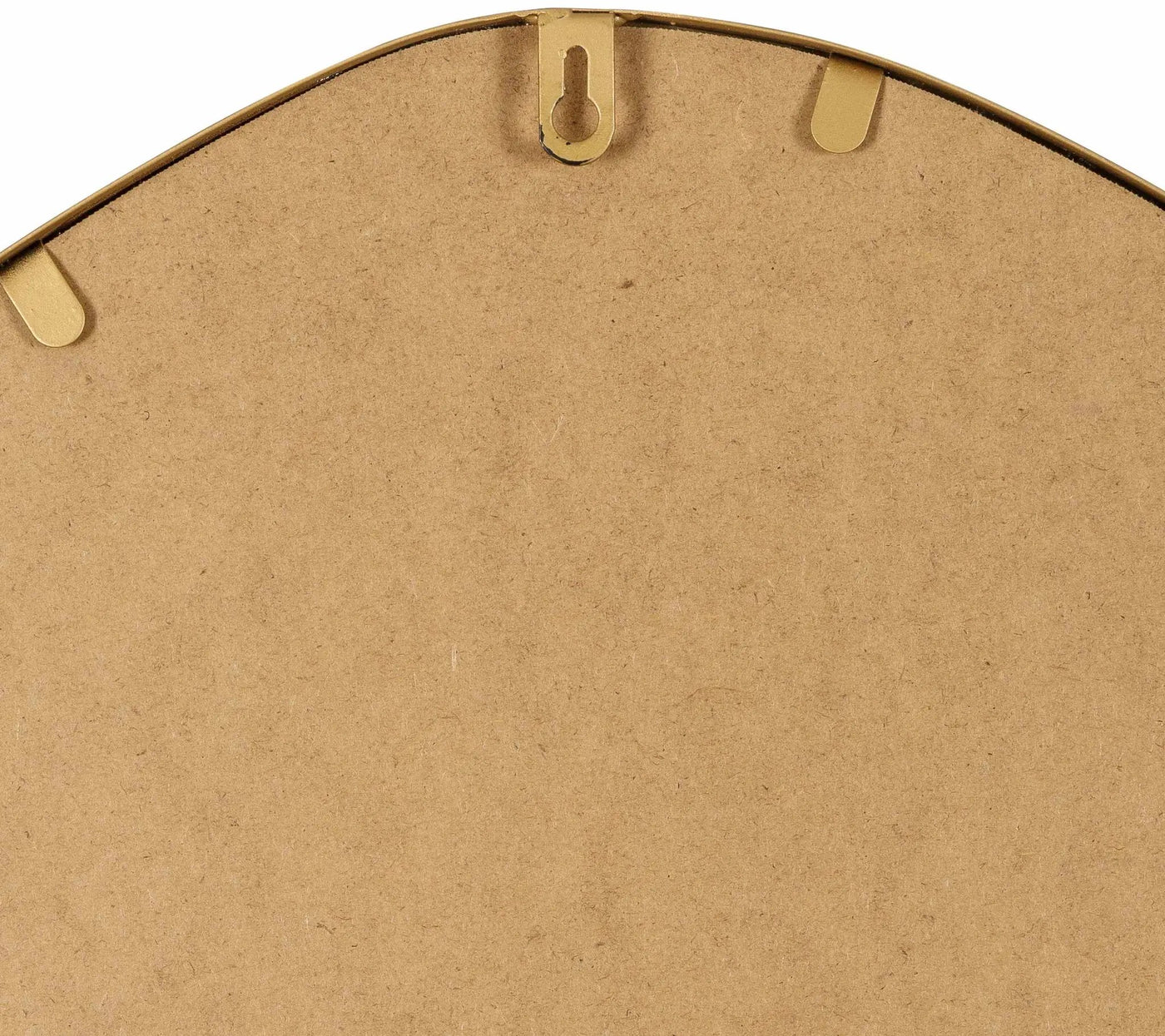Lochovice Gold Distressed Wood Mirror by Boutique Rugs