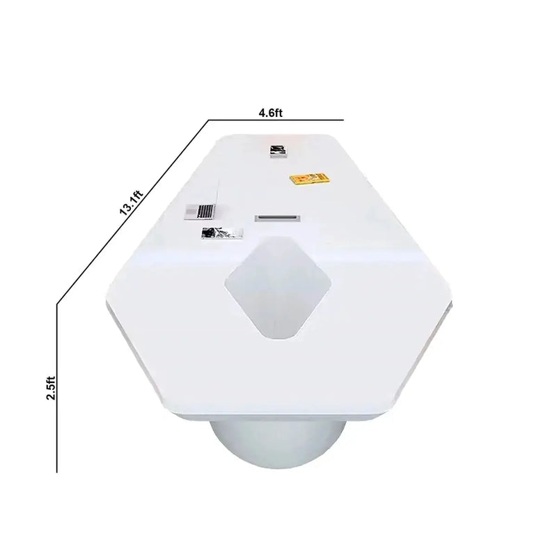 Vertix · Conference Room Table, Tapered Hexagon by Arc Grove