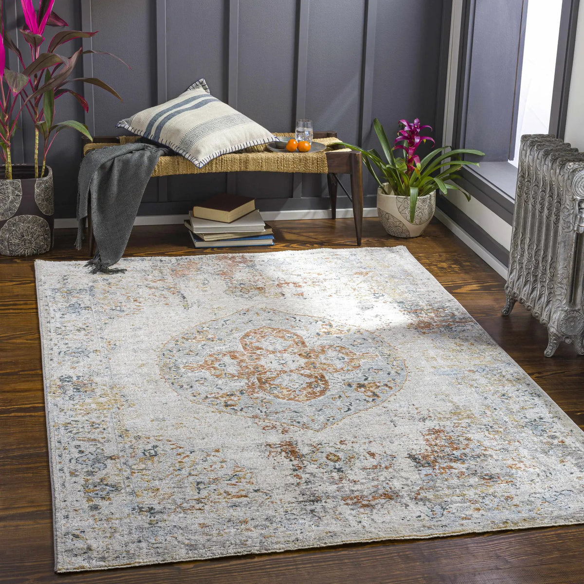 Ely Area Rug - Clearance, installed in a room