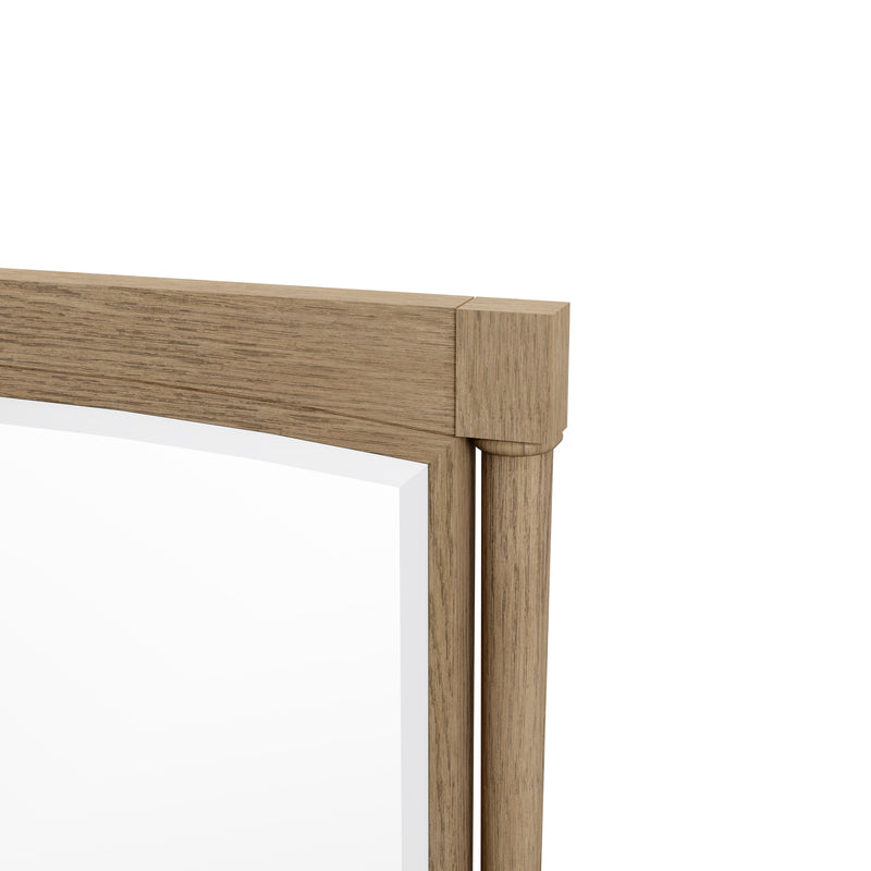 James Martin Kinnsden 26" Mirror, Weathered Oak, view 8