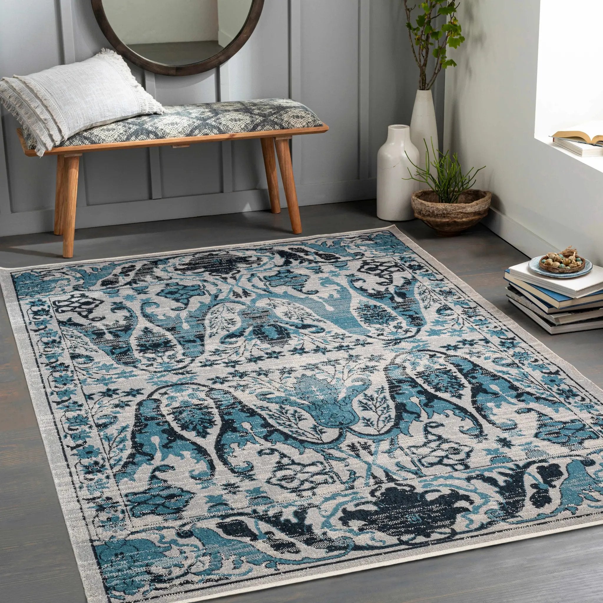 Macalaya Washable Area Rug - Clearance by Boutique Rugs