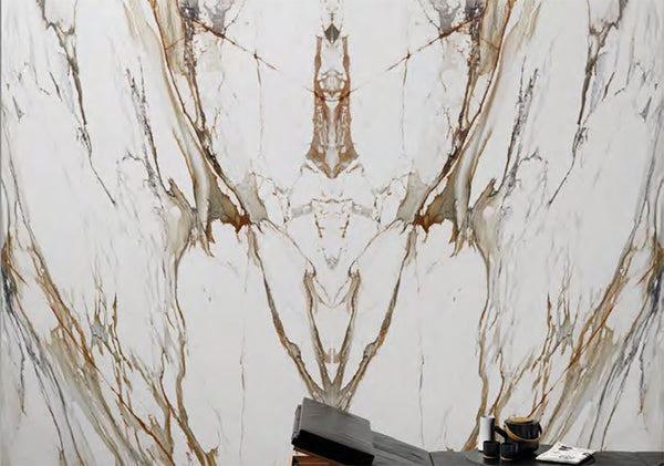 Macchia Vecchia A Lappato Lucido Porcelain Slab 64x128