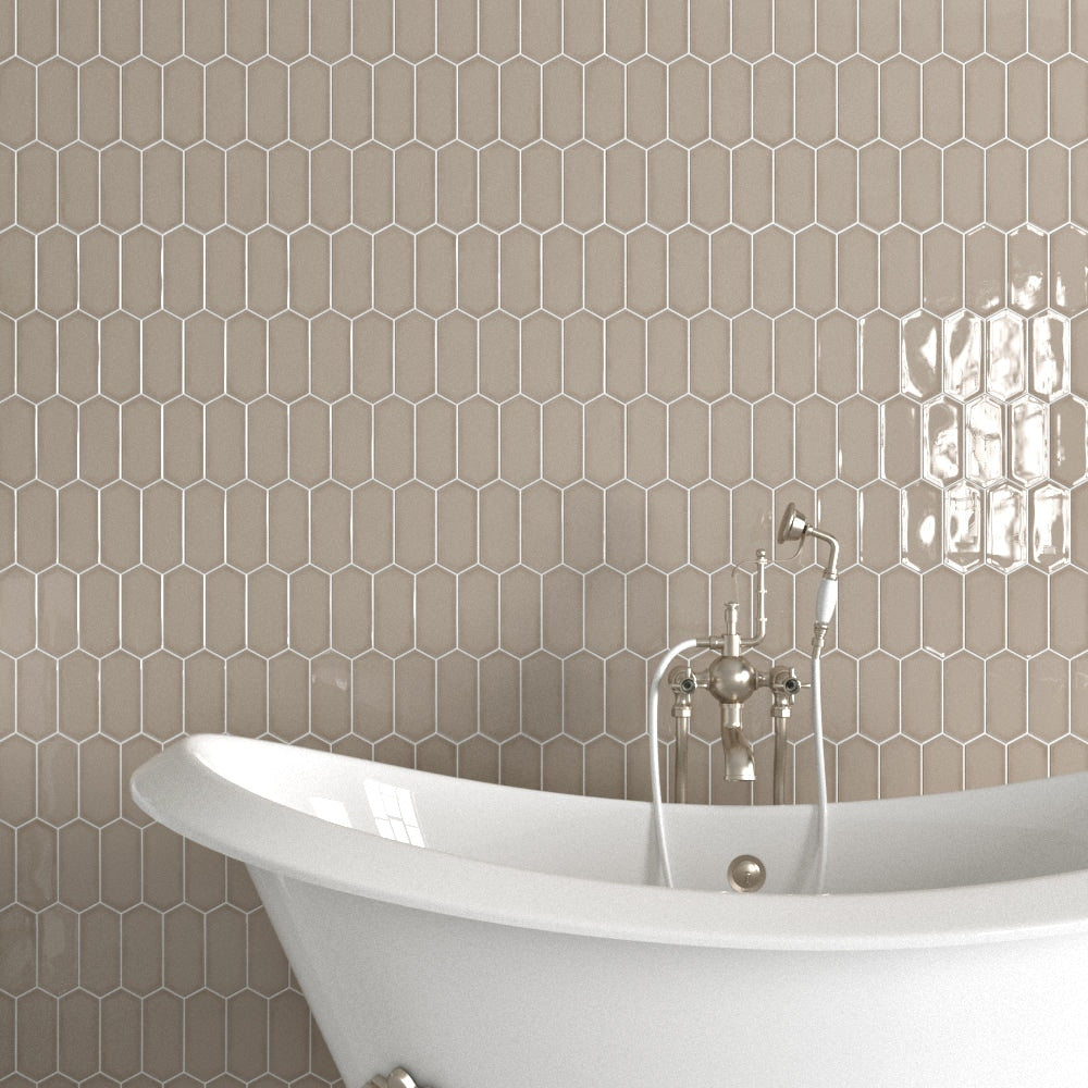 Acorn Glossy Picket Ceramic Tiles 3x6 Ceramic Glossy 3x12 Tiles — 3