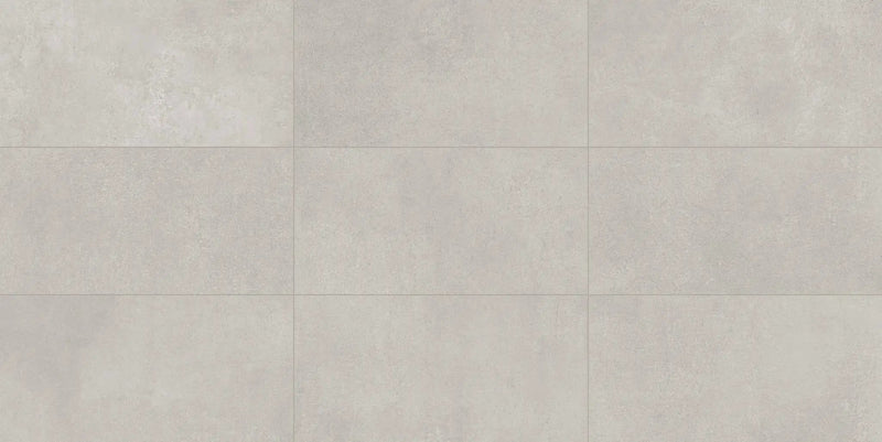 Made.in Passion Silver Anti-Slip Grip Concrete Look Porcelain Tiles 12x24 by landmarkceramics