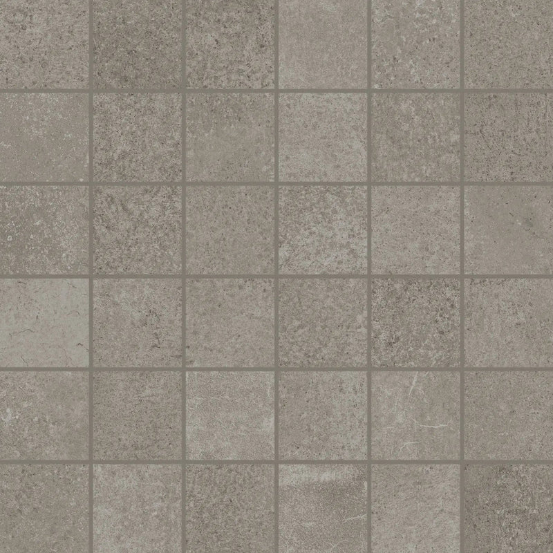 Made.in Vision Grey Bullnose Concrete Look Porcelain Moldings 3x24 by landmarkceramics