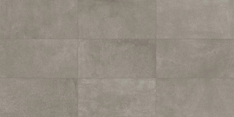 Made.in Vision Grey Bullnose Concrete Look Porcelain Moldings 3x24 by landmarkceramics