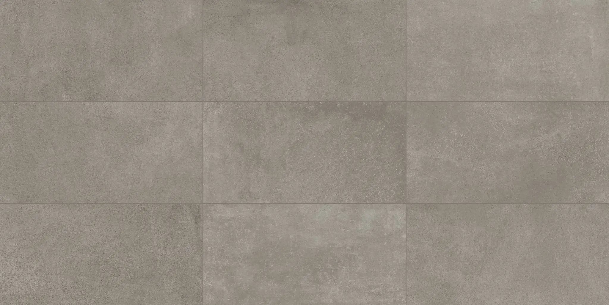 Made.in Vision Grey Anti-Slip Grip Concrete Look Porcelain Tiles 12x24 by landmarkceramics