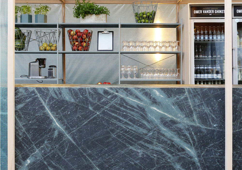 Madeirus Polished Quartzite Slab Random room scene 4