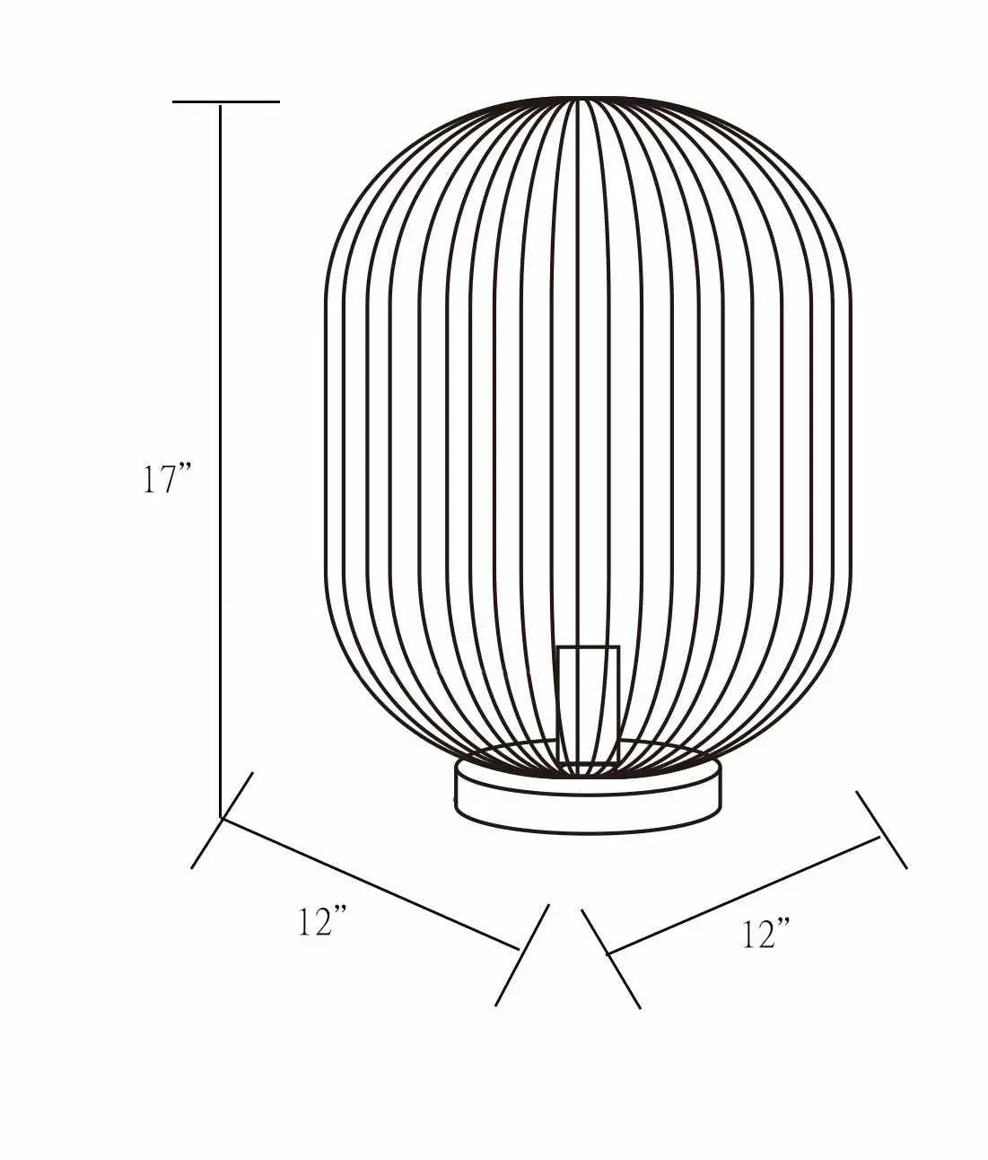 Madoc Table Lamp - Clearance by Boutique Rugs