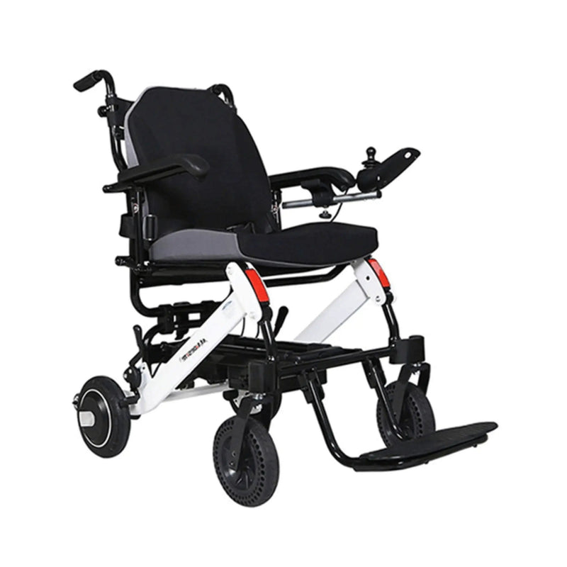 Maidesite 17.5-Inch 500W Wide Seat Lightweight Electric Folding Wheelchair (SAK33689) by SAKSBY WHOLESALE