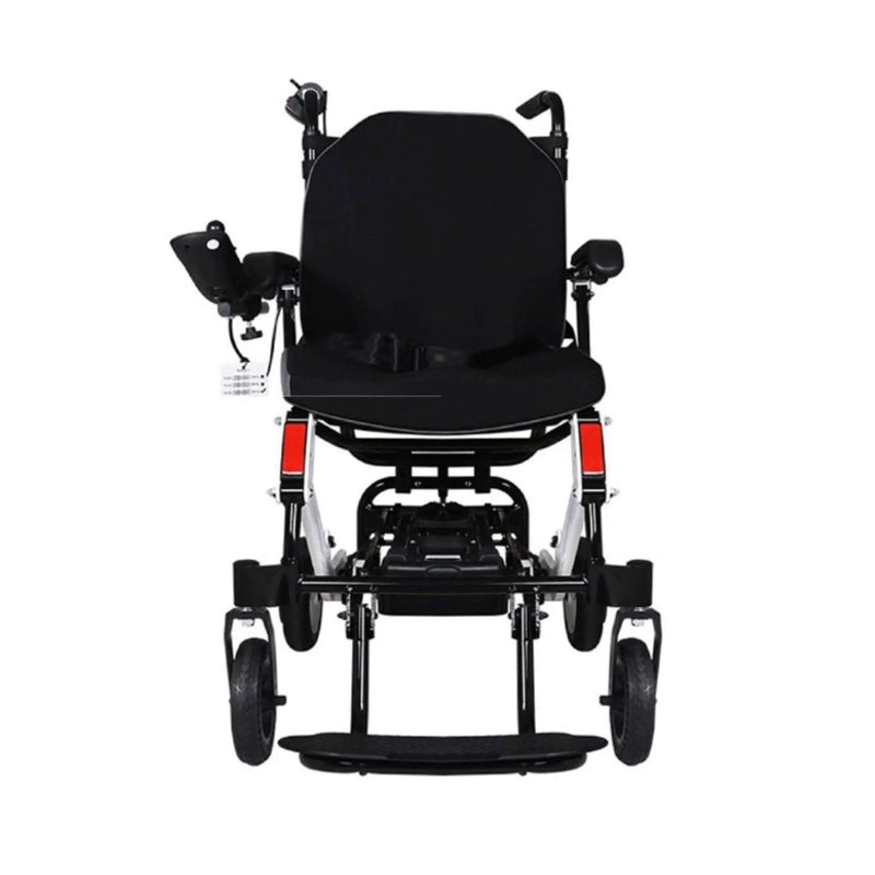 Maidesite 17.5-Inch 500W Wide Seat Lightweight Electric Folding Wheelchair (SAK33689) by SAKSBY WHOLESALE