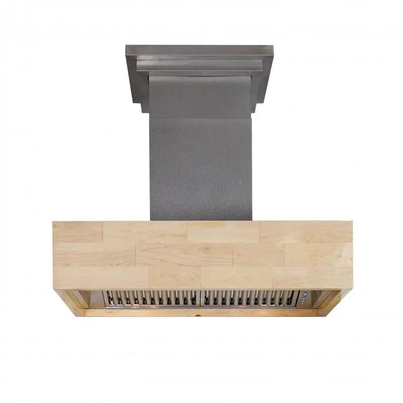 ZLINE 36" Remote Blower Wooden Wall Range Hood, 681M-RD-36 by Farmhouse Kitchen and Bath