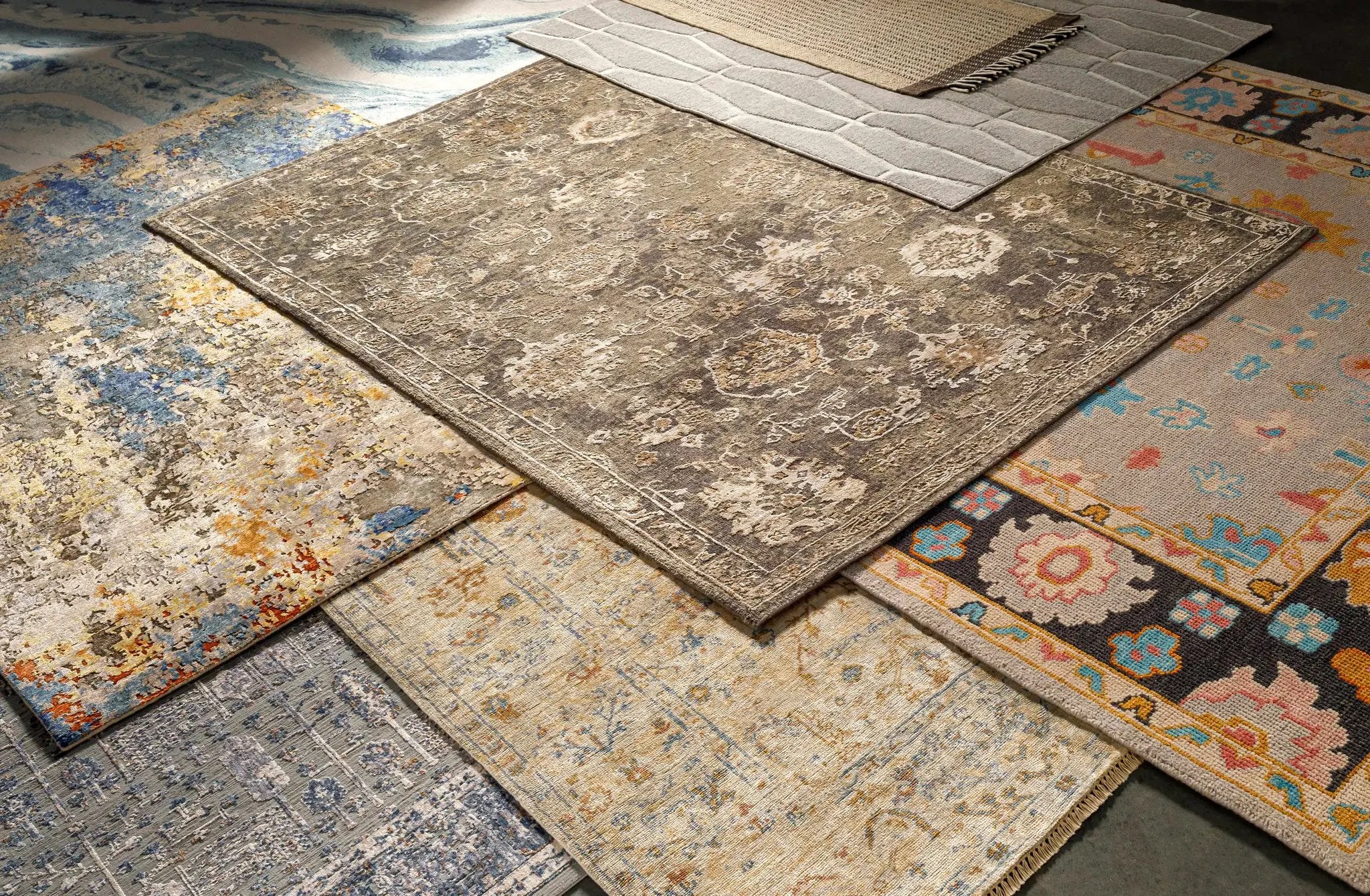 Cantley Handmade Wool Area Rug - Clearance by Boutique Rugs