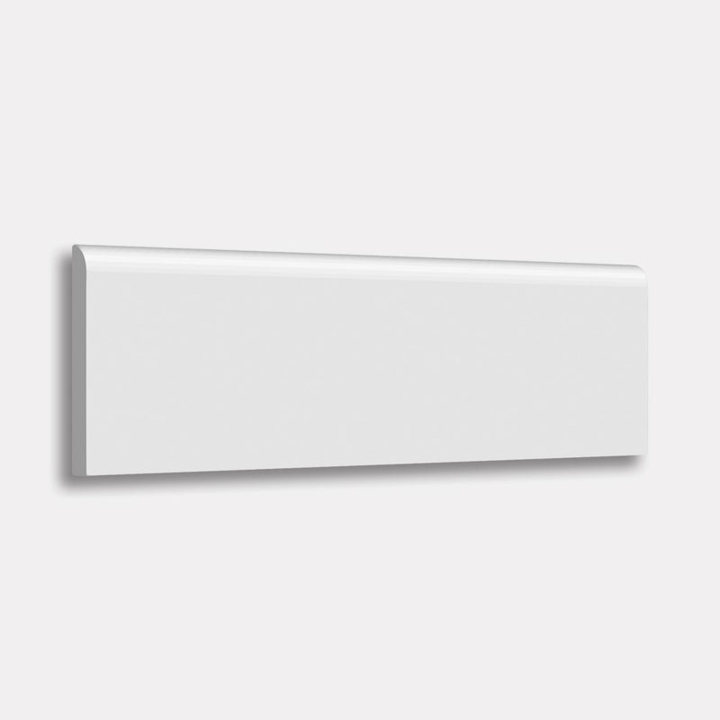 Maiolica White Glazed Sbn Ceramic Moldings 3x10 Ceramic Glazed 3x12 Moldings