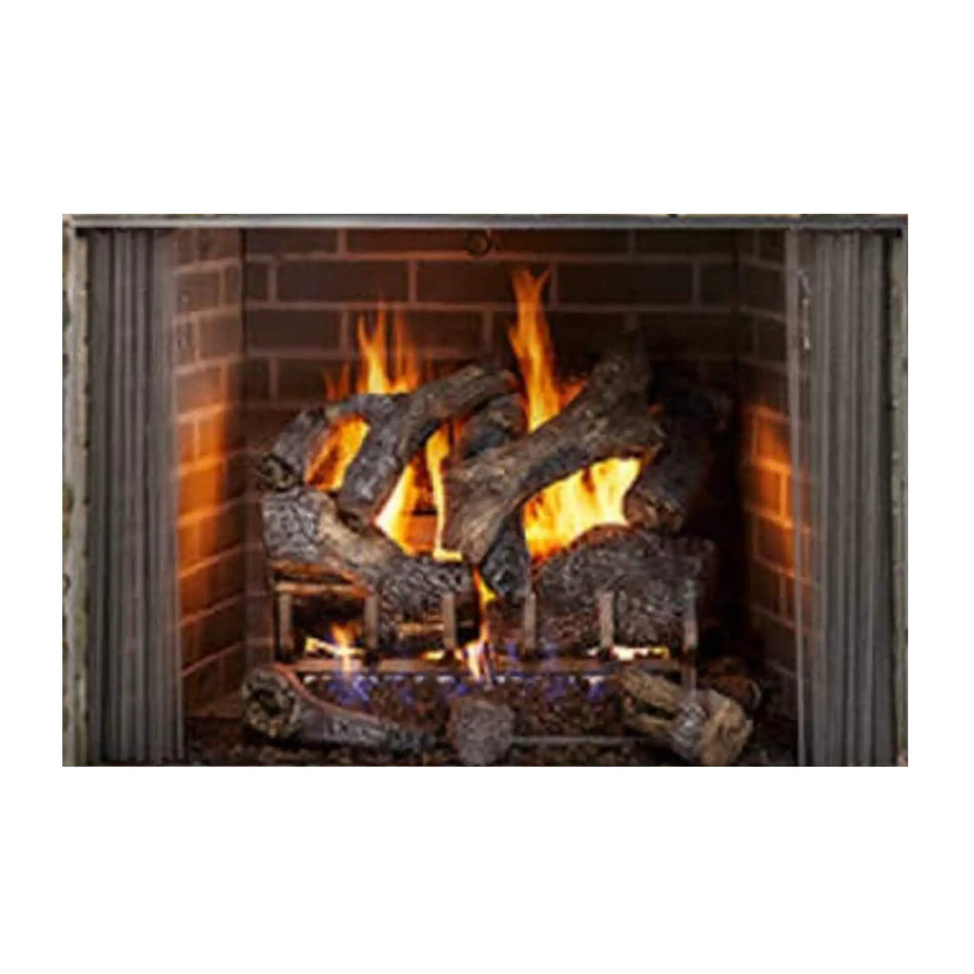 Majestic Cottagewood 42-Inch Gray Refractory Outdoor Wood-Burning Fireplace [ODCTGWD-42/H] (SAK13958) by SAKSBY WHOLESALE