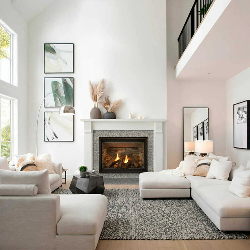 Majestic Meridian 42-Inch Platinum Natural Gas Fireplace [MER42PN] (SAK51823) by SAKSBY WHOLESALE
