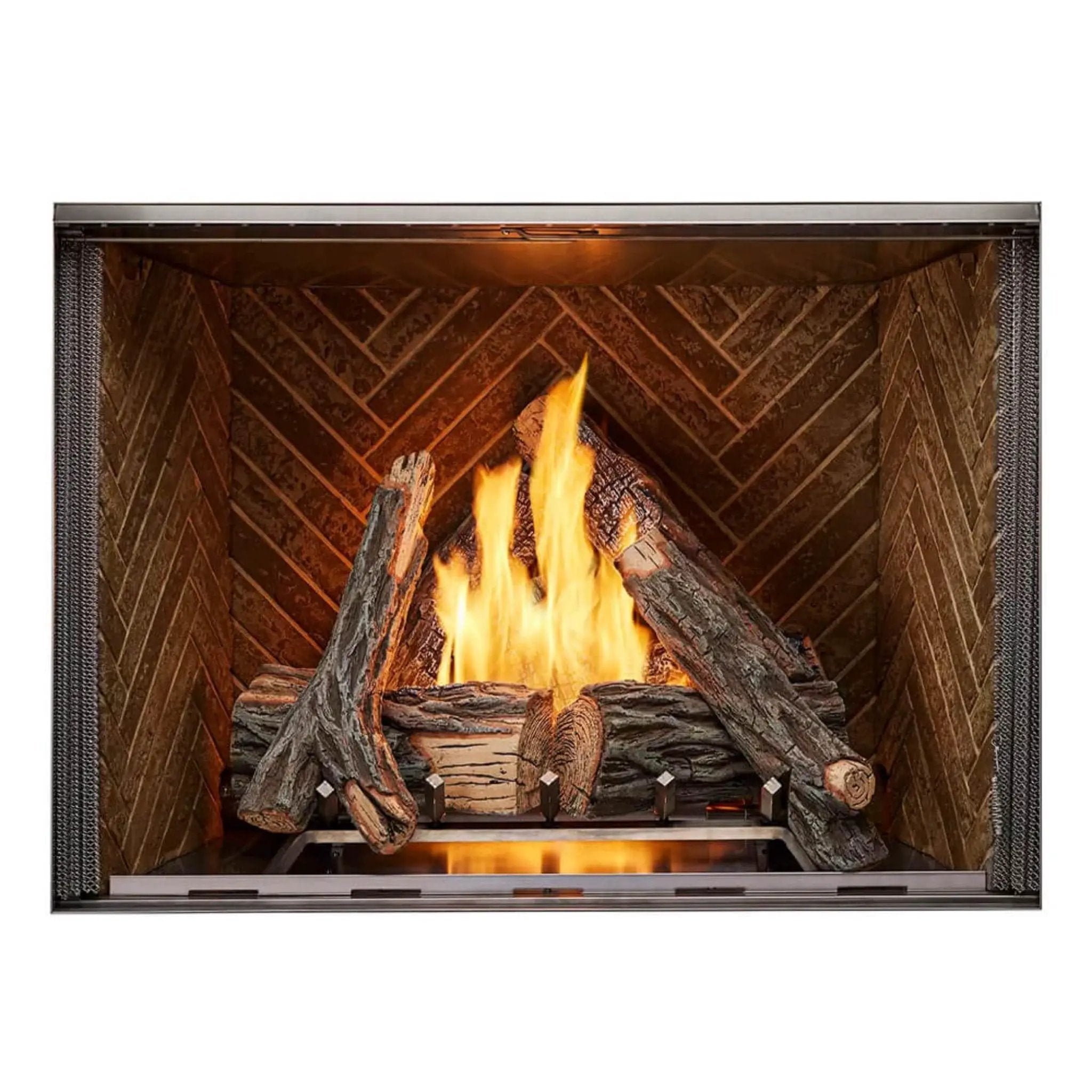 Majestic Courtyard 55K BTU 42-Inch Traditional Outdoor Gas Fireplace With Stacked Concrete Refractory [ODCOUG-42TS] (SAK75312) by SAKSBY WHOLESALE