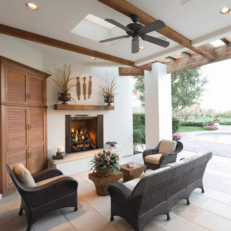 Majestic Castlewood 42-Inch Outdoor Wood Burning Fireplace [ODCASTLEWD-42-B] (SAK32468) by SAKSBY WHOLESALE