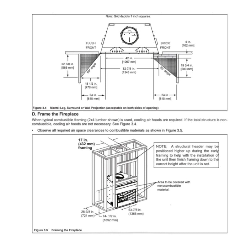 Majestic Castlewood 42-Inch Outdoor Wood Burning Fireplace [ODCASTLEWD-42-B] (SAK32468) by SAKSBY WHOLESALE
