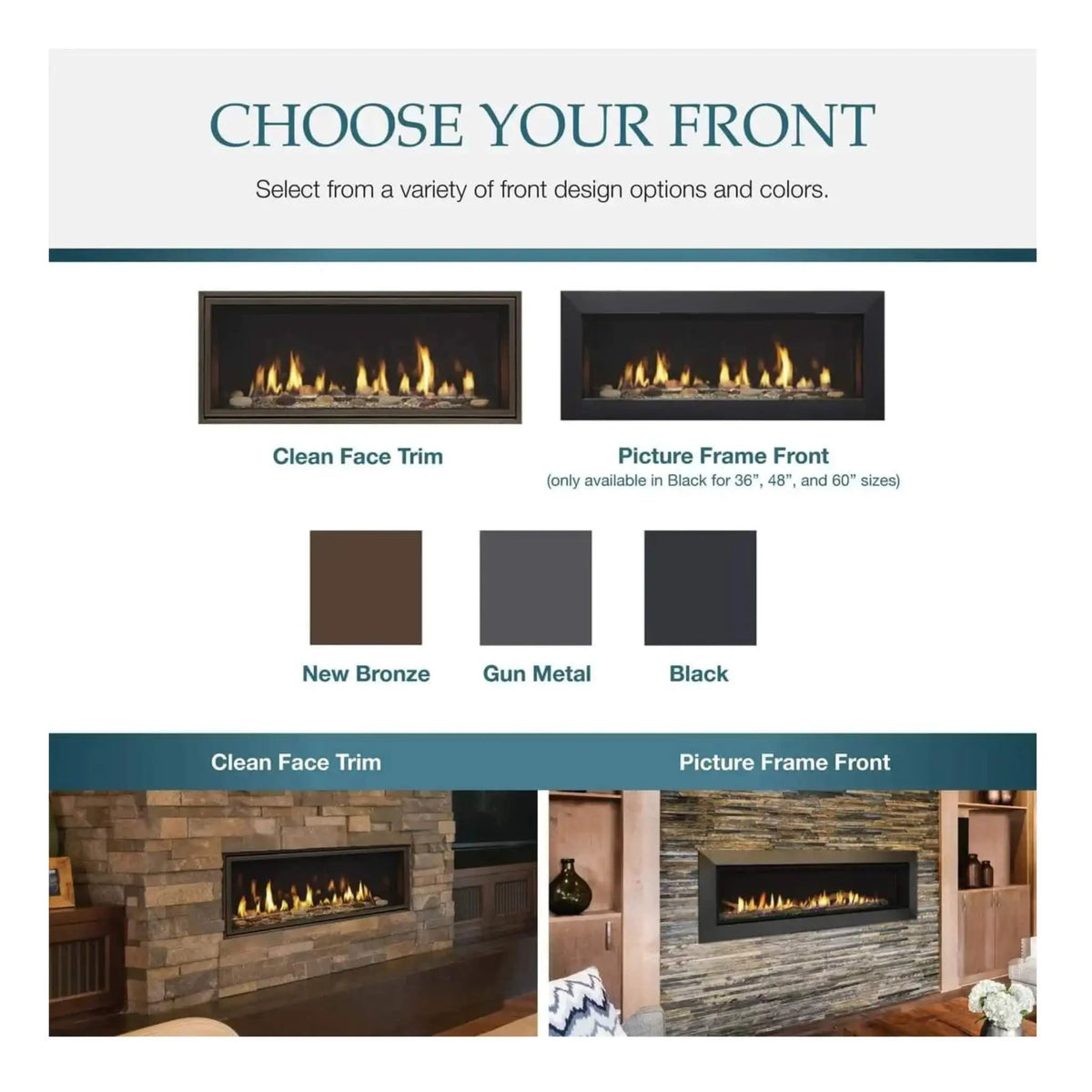 Majestic Echelon II 48-Inch See-Through Direct Vent Fireplace [ECHEL48STIN-C] (SAK69284) by SAKSBY WHOLESALE