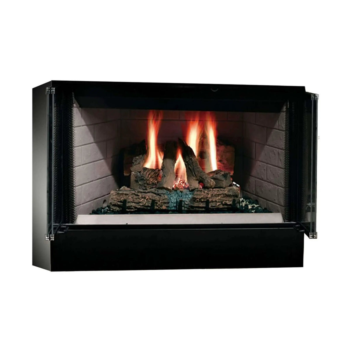 Majestic Sovereign 42-Inch Black Wood Burning Fireplace [SA42R/C] (SAK59347) by SAKSBY WHOLESALE