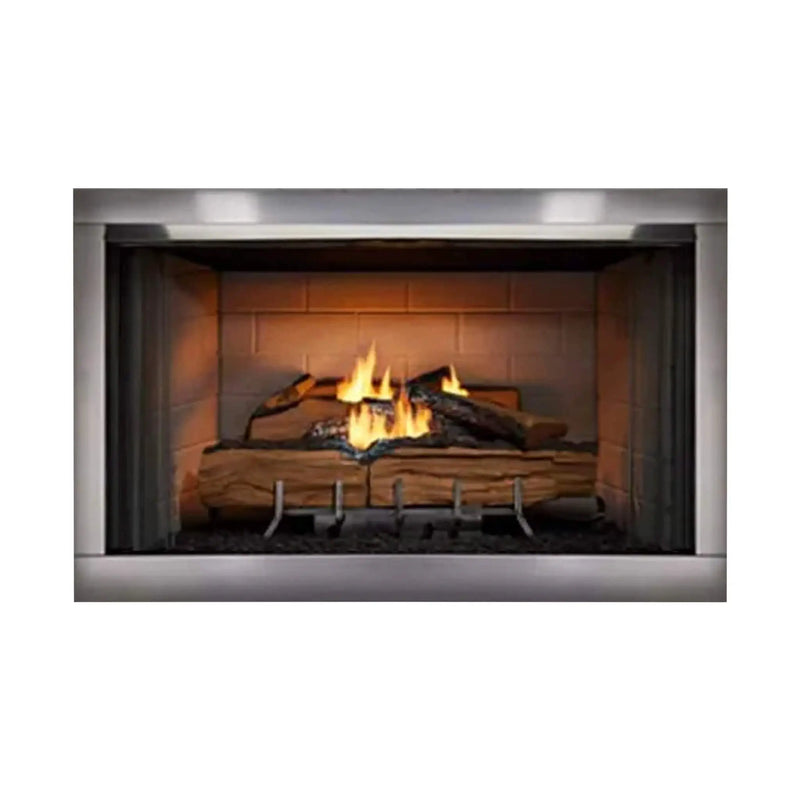 Majestic Vesper 42-Inch Traditional Concrete Refractory Outdoor Gas Fireplace [VOFB42-T] (SAK61435) by SAKSBY WHOLESALE