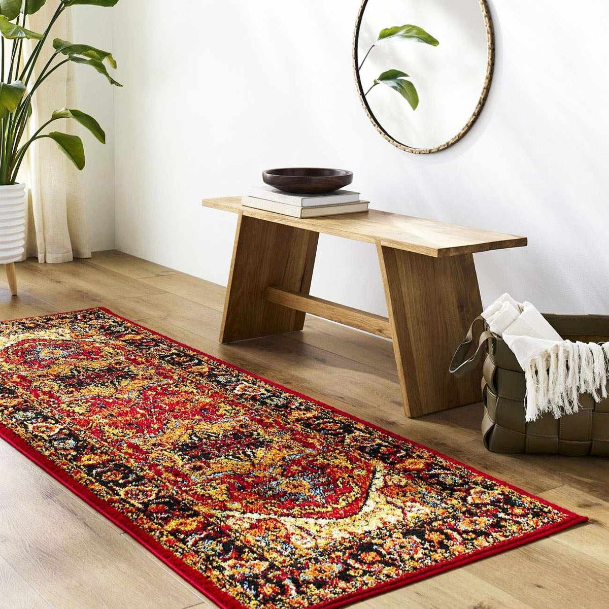 Malpas Area Rug, installed in a room 2