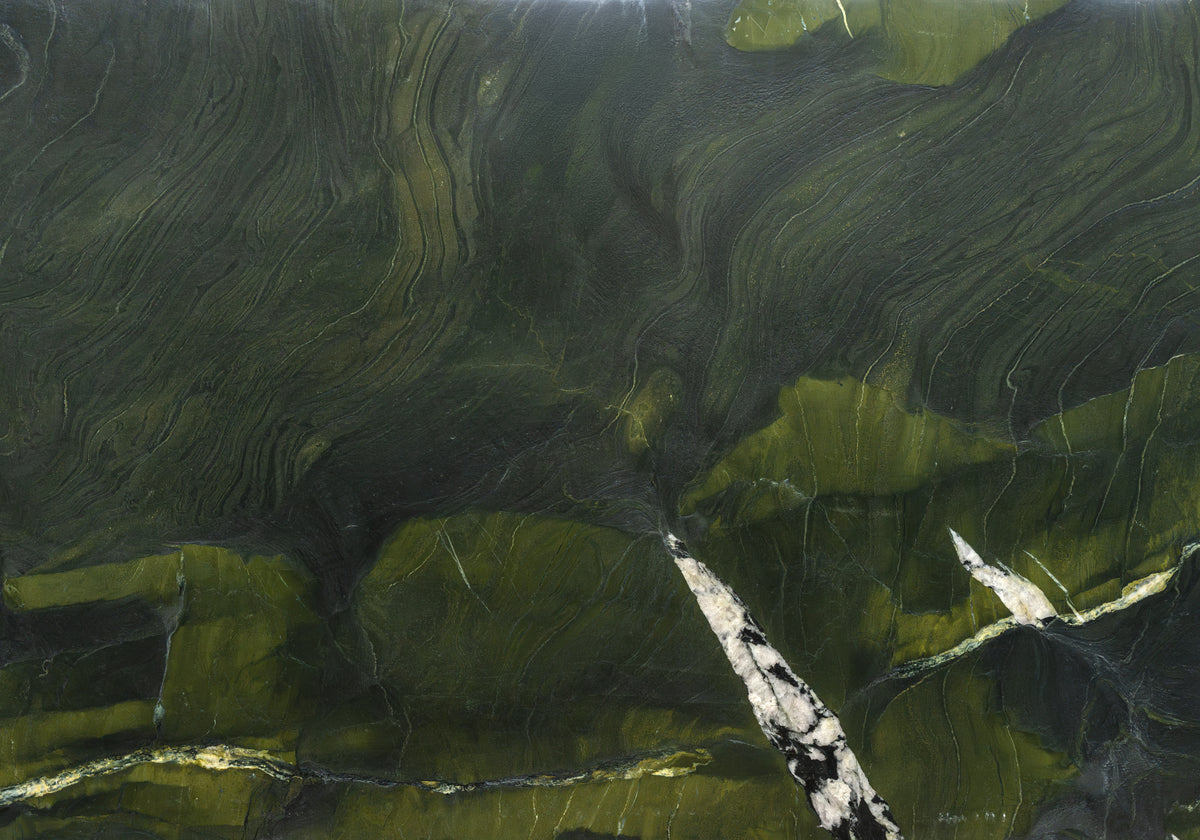 Malachite Green Leather Quartzite Slab Random