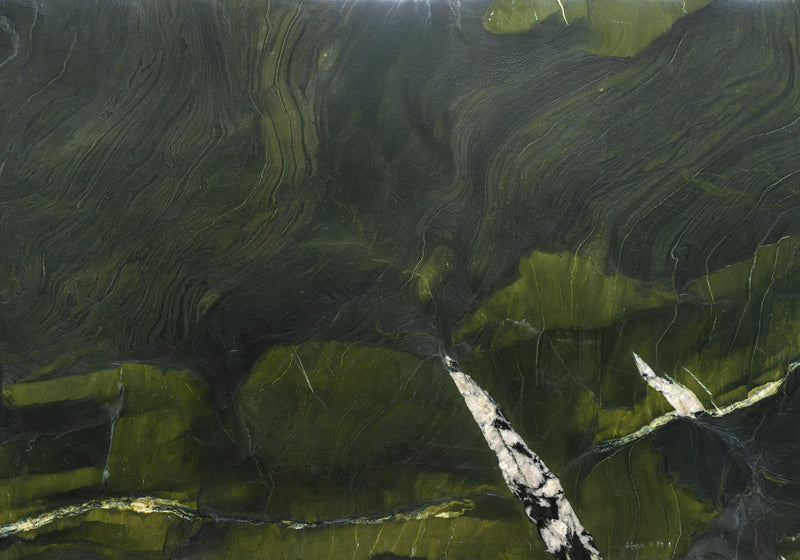 Malachite Green Leather Quartzite Slab Random