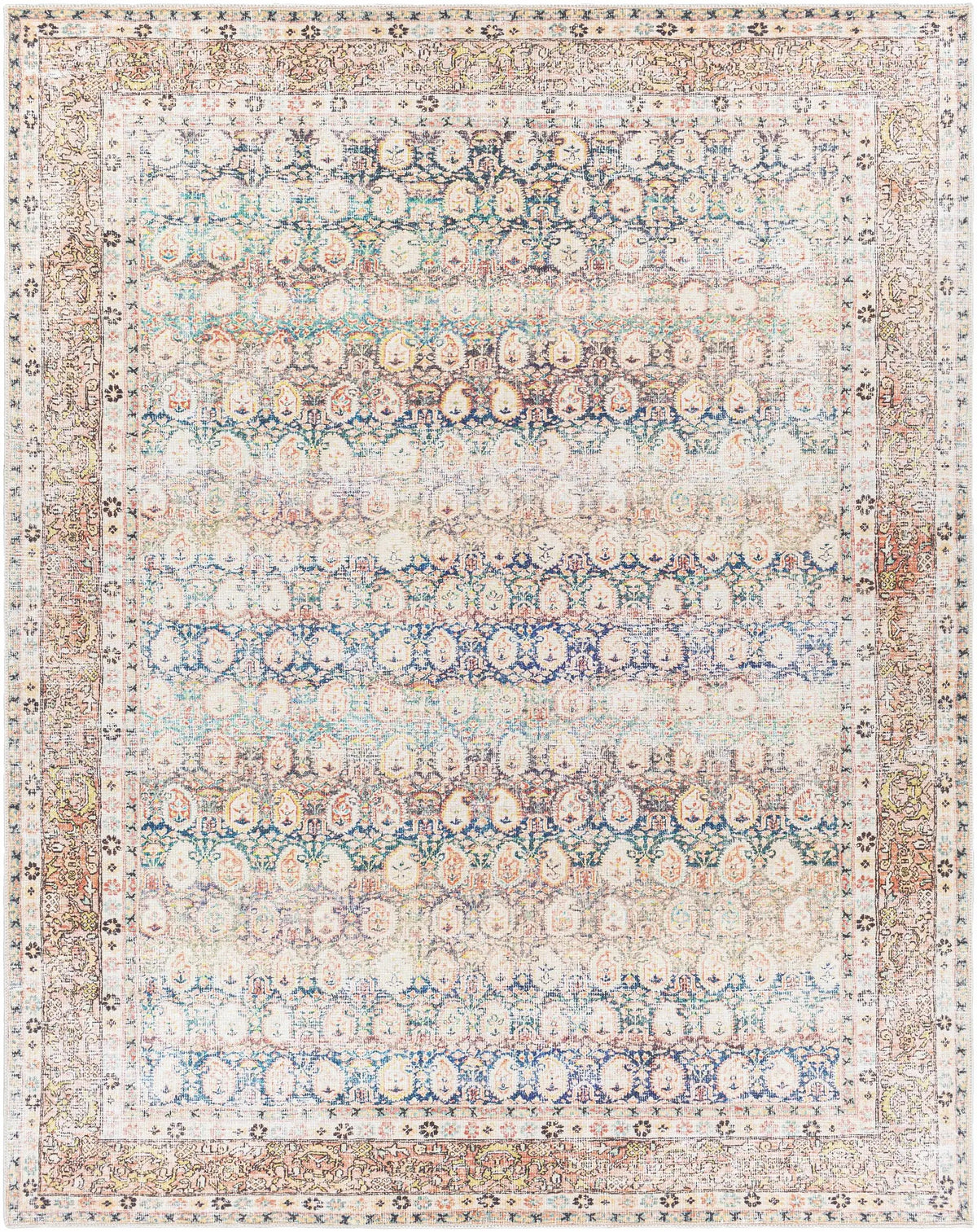 Maligaya Distressed Washable Rug - Clearance, photo 18 of 19